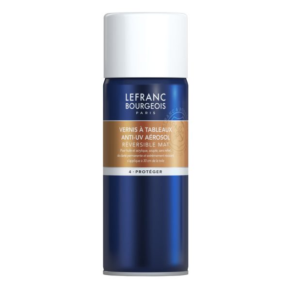 Lefranc & Bourgeois Vernice per quadri anti UV sopraffina opaca spray