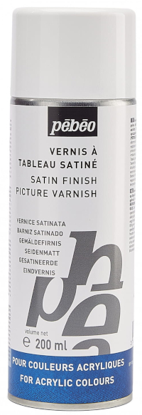 Pebeo Vernice acrilica satinata spray a solvente 200ml.