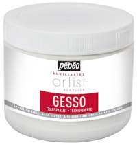 Pebeo Gesso acrilico trasparente 500ml.