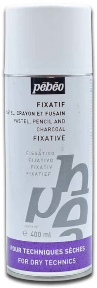 Pebeo Fissativo per pastelli e fusaggine 400ml.