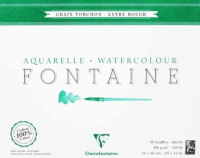 Clairefontaine, Fontaine Blocco 24x30cm. 300gr. Grana ruvida