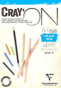 Clairefontaine, Cray ON Blocco A3 per disegno