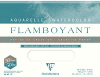 Clairefontaine, Flamboyant Blocco 31x41m. 300gr. Grana extra ruvida