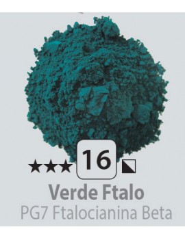 Di Volo, Pigmenti in polvere Verde Ftalo