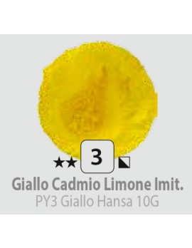 Di Volo, Pigmenti in polvere Giallo di Cadmio Limone Imit.