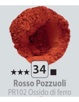 Di Volo, Pigmenti in polvere Rosso Pozzuoli
