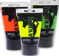 Renesans, AKryl Fluo 100ml. Turchese Blu