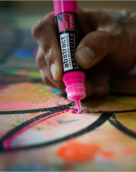 Sennelier, Abstract Liner Rosa Fluo
