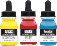 Liquitex, Acryl Color Ink Iridescent Silver