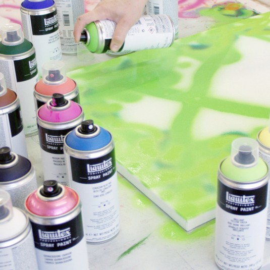 Liquitex, Acryl Spray Paint Bianco di Titanio